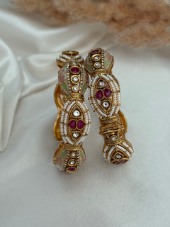Antique Gold Kada Set