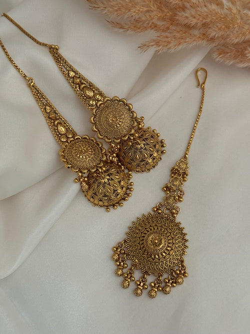 Maahi Jhumka x tikka Set