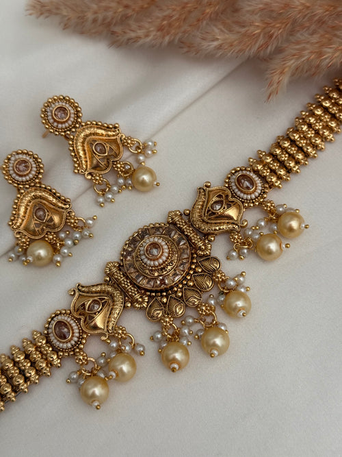 Saya choker Set x jhumki