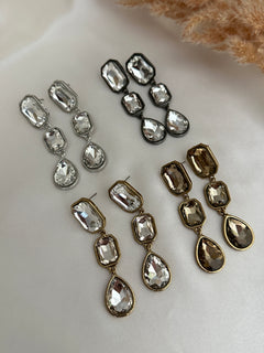 Uncut Kundan Earrings