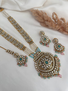 Kundan long necklace /Rani Haar