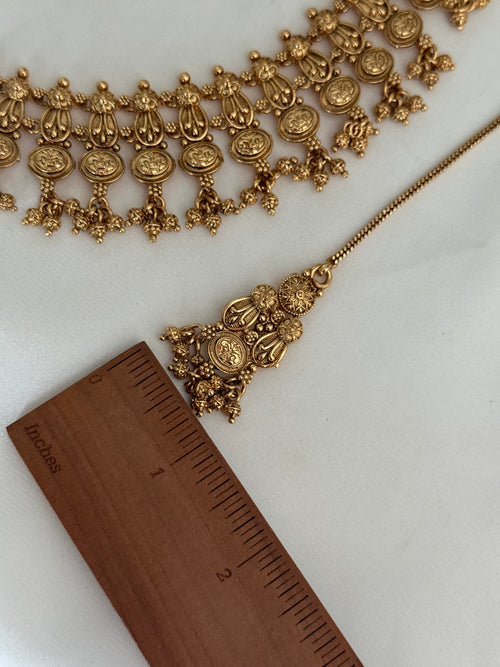 Riya gold Necklace Set