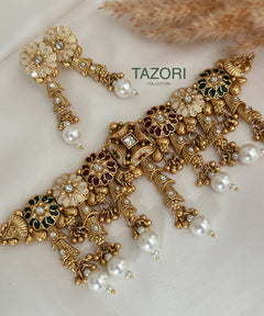 Antique Gold Necklace Set