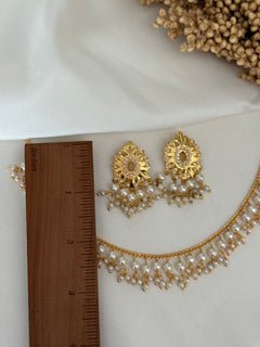 Traditional Pearl necklace Set