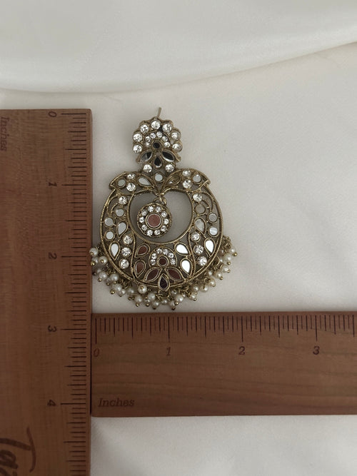 Pearl Mirror Choker Set