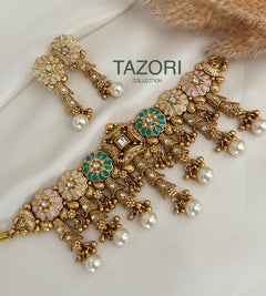 Antique Gold Necklace Set