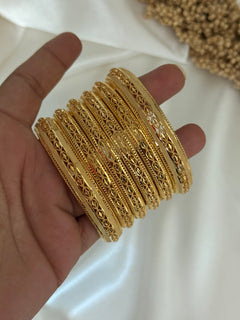 Gold Imitation bangle stack