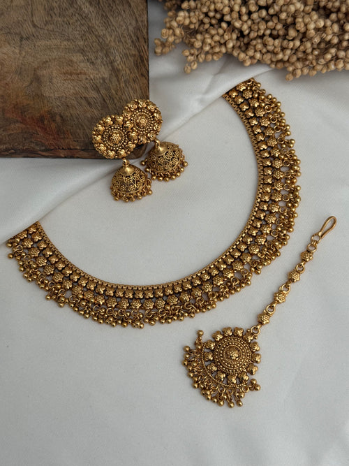 Gold imitation Necklace Set