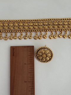 Gold imitation Choker Set