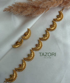 Chand Gold Choker/necklace Set