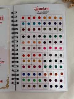 Plain mini bindi book