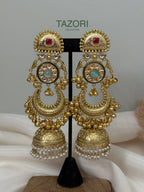German silver jhumka