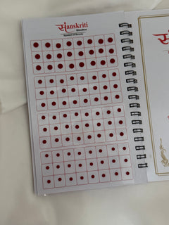 Plain mini bindi book