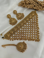 Sofia Gold Choker Set
