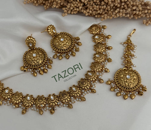 Gold imitation Necklace Set