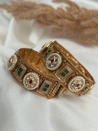 Antique Kundan Kada Set