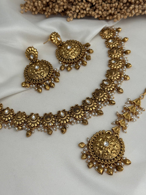 Gold imitation Necklace Set