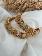 Gold Imitation Kada Set