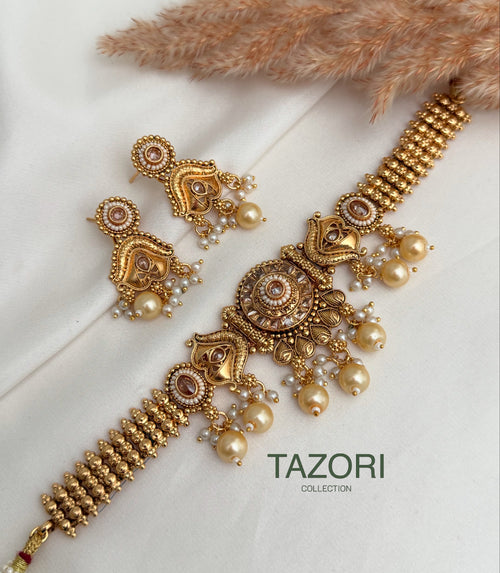 Saya choker Set x jhumki