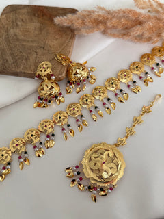 Misha jadau Choker Set