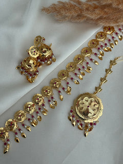 Misha jadau Choker Set