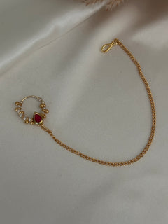 Bridal Pearl Nose Ring