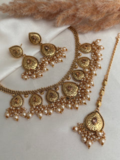 Gold Imitation Necklace Set