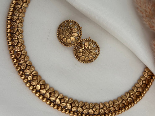 Tabbu Gold Necklace Set