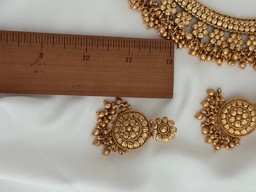 Gold Imitation Necklace Set