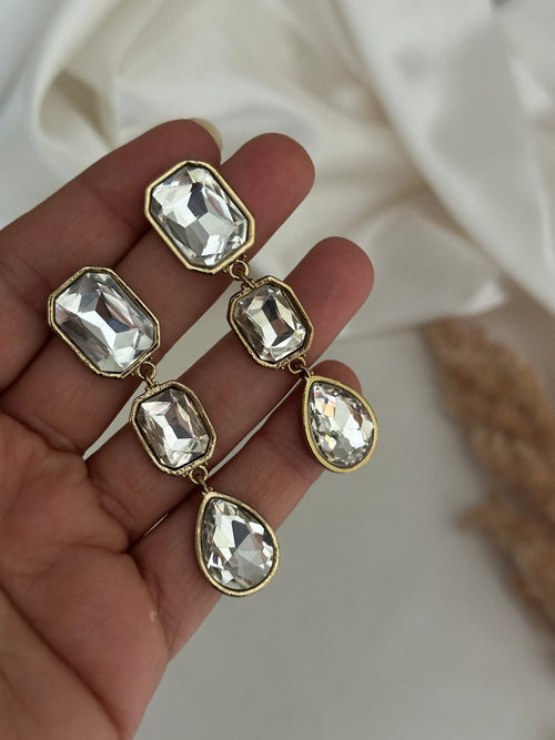Uncut Kundan Earrings