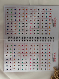 Plain mini bindi book