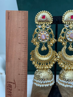 German silver jhumka