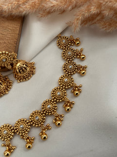 Gold Imitation Necklace Set