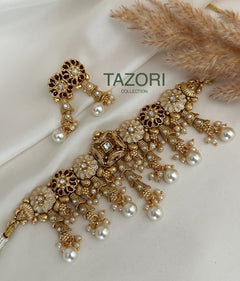 Antique Gold Necklace Set