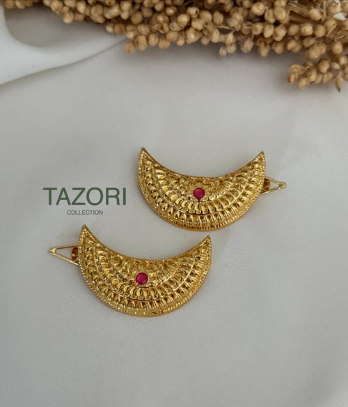 Moon hair pins /Accessory