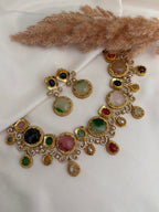 Sabyasachi inspired Multi-Colour Necklace Set