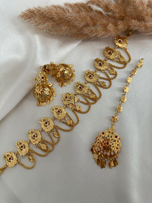 Traditional Patra Choker Set