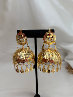 Piple Pati Jhumka Tikka Set