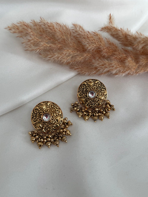 Gold imitation pendant Necklace Set