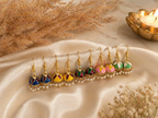 5 pair Assorted Meenakari jhumkies