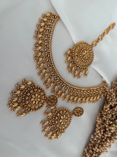 Gold imitation Necklace Set