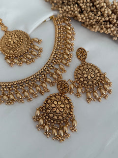 Gold imitation Necklace Set