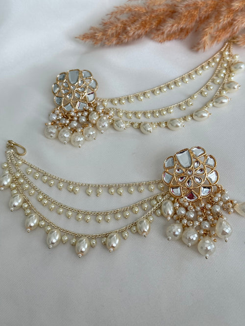 Pearl earrings Set