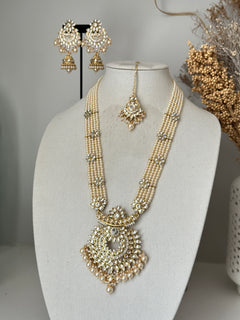 Pearl Kundan Rani Haar