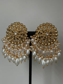 Pearl Gold Necklace Set