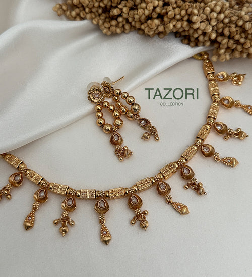 necklace set|Color:Gold