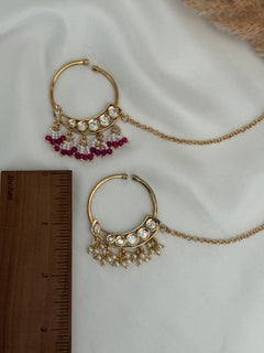 Bridal Kundan Nose Ring