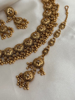 Sonam Gold imitation Choker Set