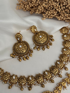 Gold imitation Necklace Set