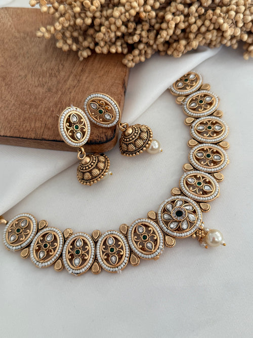 Pearl Necklace set